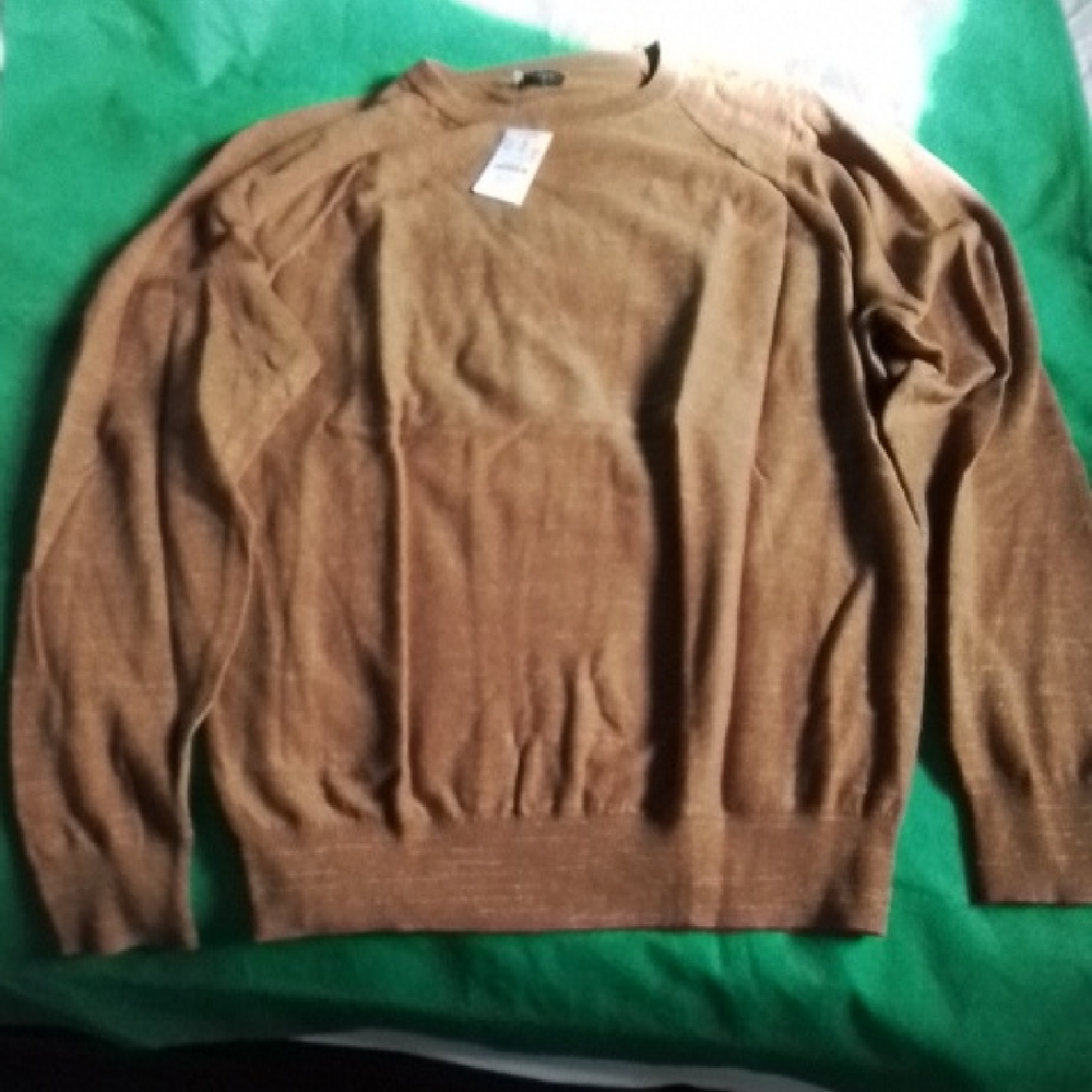 J. Crew Women's Brown Crewneck Sweater